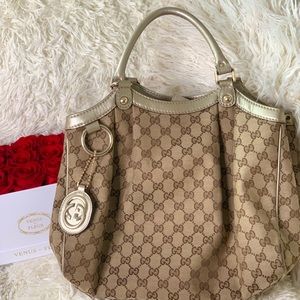 Sukey Gold Gucci bag